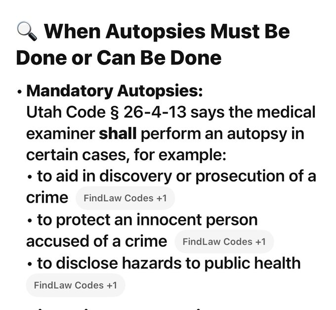 ImBreckWorsham's tweet image. Not sure who needs to read this (that means YOU @FBIDirectorKash ), so I'll just leave it here for anyone interested.
le.utah.gov/xcode/Title26B…