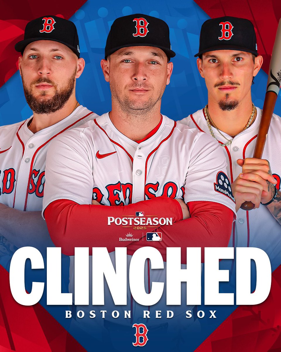The <a href="/RedSox/">Red Sox</a> are going to the Postseason!