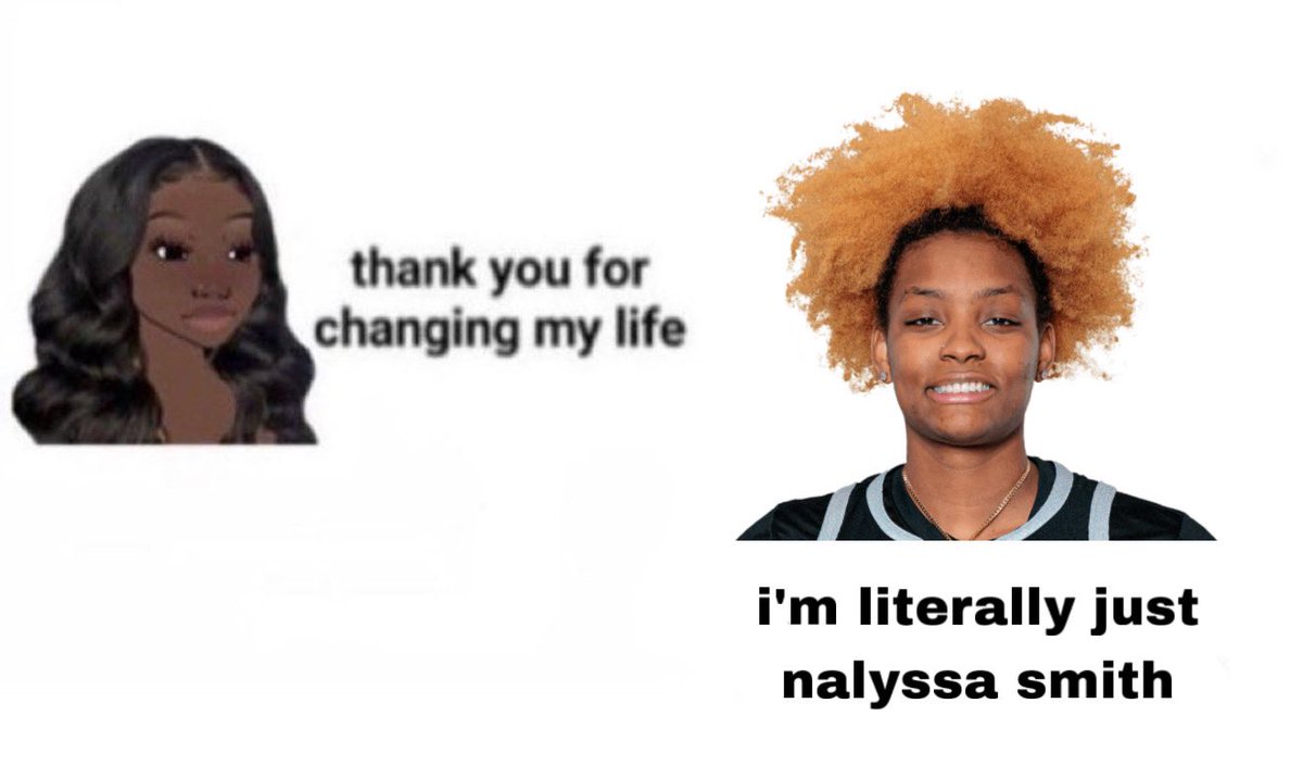 everyone say thank you nalyssa smith 😭🙏🏾