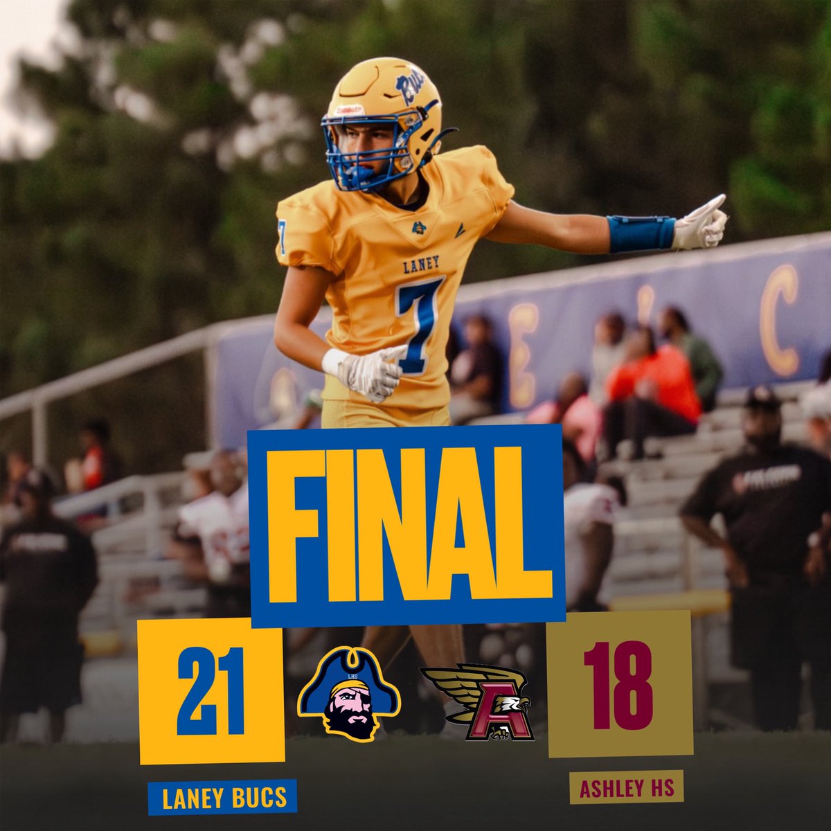 Laney High School Football tweet media