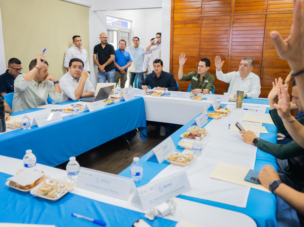 Este viernes se celebró la sesión del Consejo de Administración correspondiente a septiembre, en la cual se presentaron los avances de obra y trabajos realizados durante el primer año de actividades. ✅ #ContigoSEAPALRenace