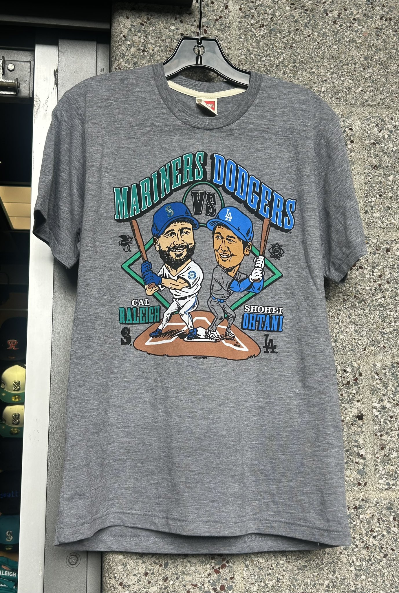 MLB マリナーズCal Raleigh カルローリー直筆サインフォト 大谷翔平