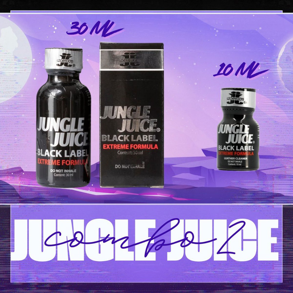 🔥 ¡Llegaron los COMBOS más salvajes! 🔥
Elige tu dosis de Jungle Juice Black Label Extreme Formula 💥
✨ Combo 1: 10 ml + 15 ml + 30 ml
✨ Combo 2: 10 ml + 30 ml

⚡ No te quedes sin el tuyo → wa.me/c/573053562612