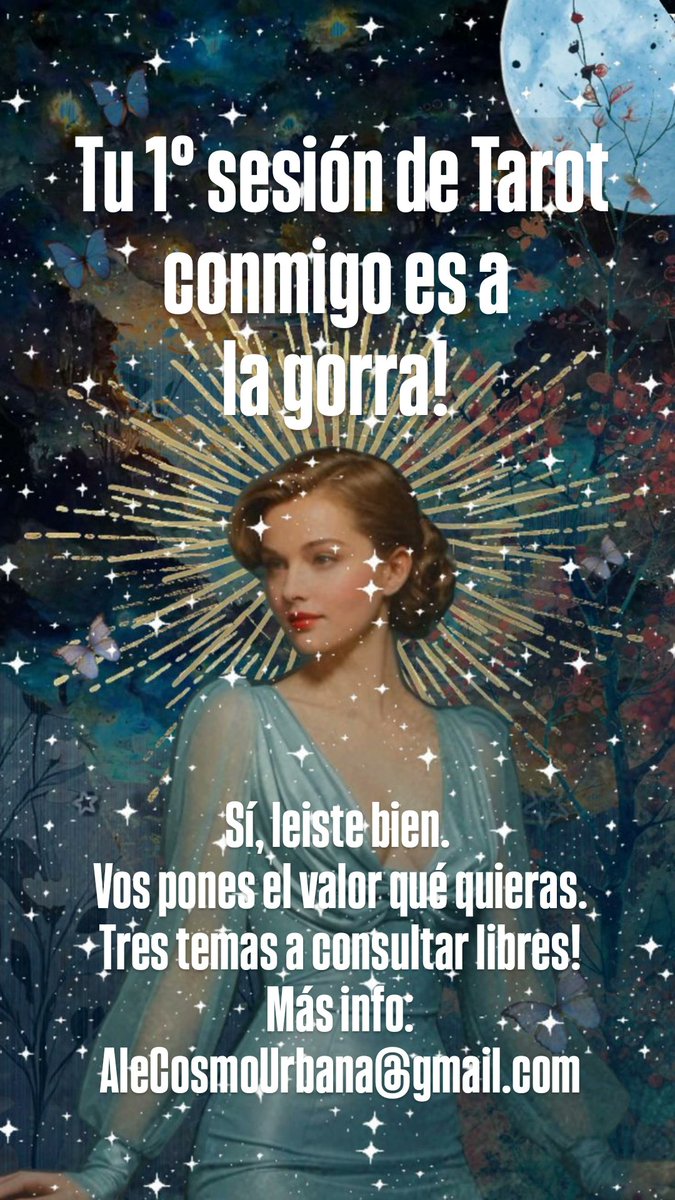 AleCosmoUrbana's tweet photo. Para quienes aún no tuvieron sesiones de tarot conmigo, aprovechen ésta oportunidad. https://t.co/clyVT68DwL