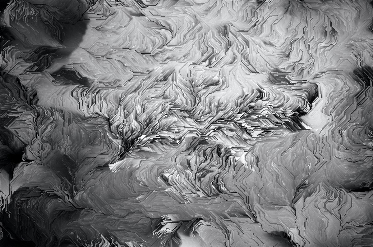 pixelform's tweet image. Adrift
1. Equilibrium 04 - Treetops at the Wavefarm - Acra, NY
2. Equilibrium 01 - Blistered Paint in NYC Subway
3. Equilibrium 05 - Stormy Sunset over the Outer Banks, NC
phillipstearns.com
#generative #NFT #pixelsorting #glitchart #p5js #phillipstearns