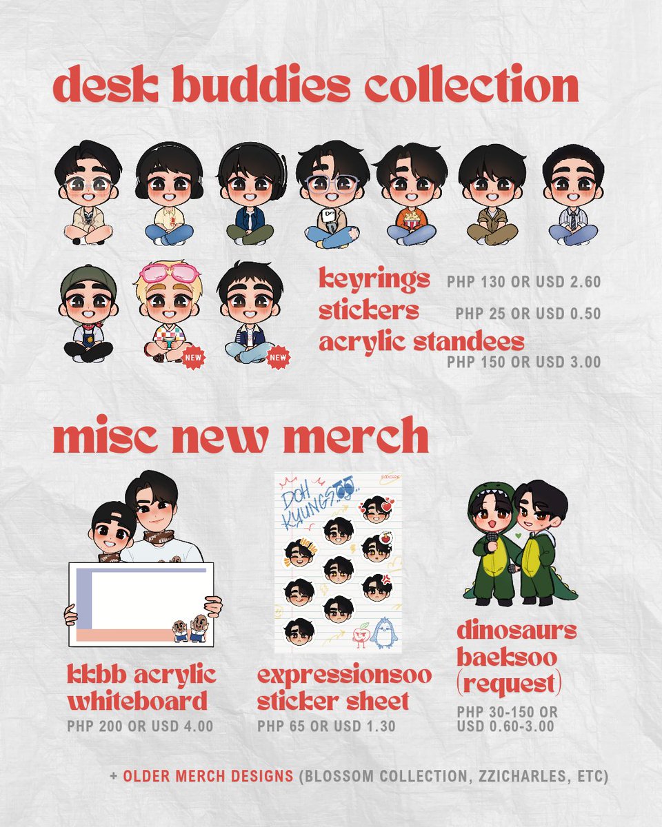 jengarie's tweet photo. DKS FAN MERCH PRE-ORDERS ๐ฅ
โ stickers, standees, keyrings, etc
pre-order
โ ๐ until Oct 13
โ ๐ณ GCash, Maya, BuyMeACoffee
โ ๐ https://t.co/GsUalUgEnv
โ ๐ฆ ships internationally (see form for details)
wts lfb ph ww bliss
#DOHKYUNGSOO #KYUNGSOO #๋๊ฒฝ์ #DOITinMANILA https://t.co/KfiKt810Bn
