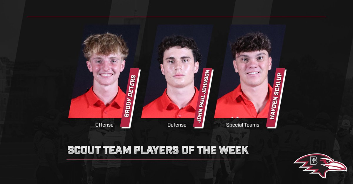 Scout Team Players of the Week!