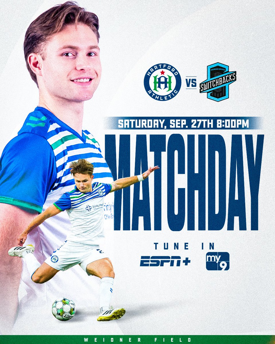 hfdathletic's tweet photo. π΄π¨π»πͺπ― π«π¨π
π @SwitchbacksFC
ποΈ Sep 27th | 8:00PM ET
ποΈ Weidner Field
πΊ MyTV9 | ESPN+
#οΈβ£ #HFDvCOS https://t.co/zF017AYiB0