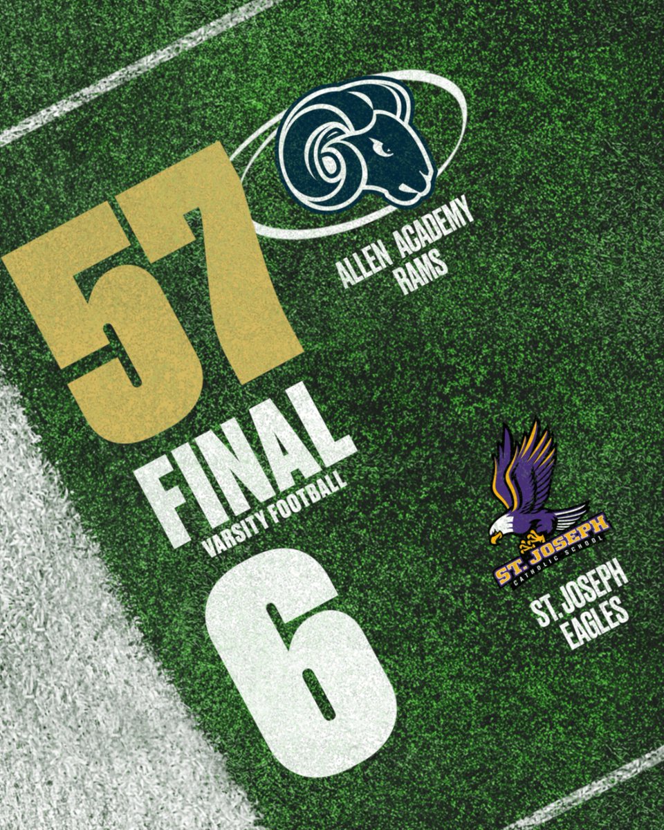 Allen Academy Rams Football tweet media