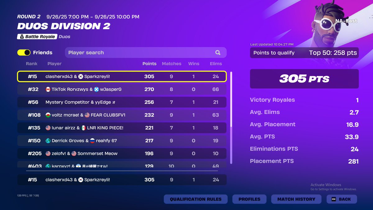 ClasherFN's tweet image. im back boys