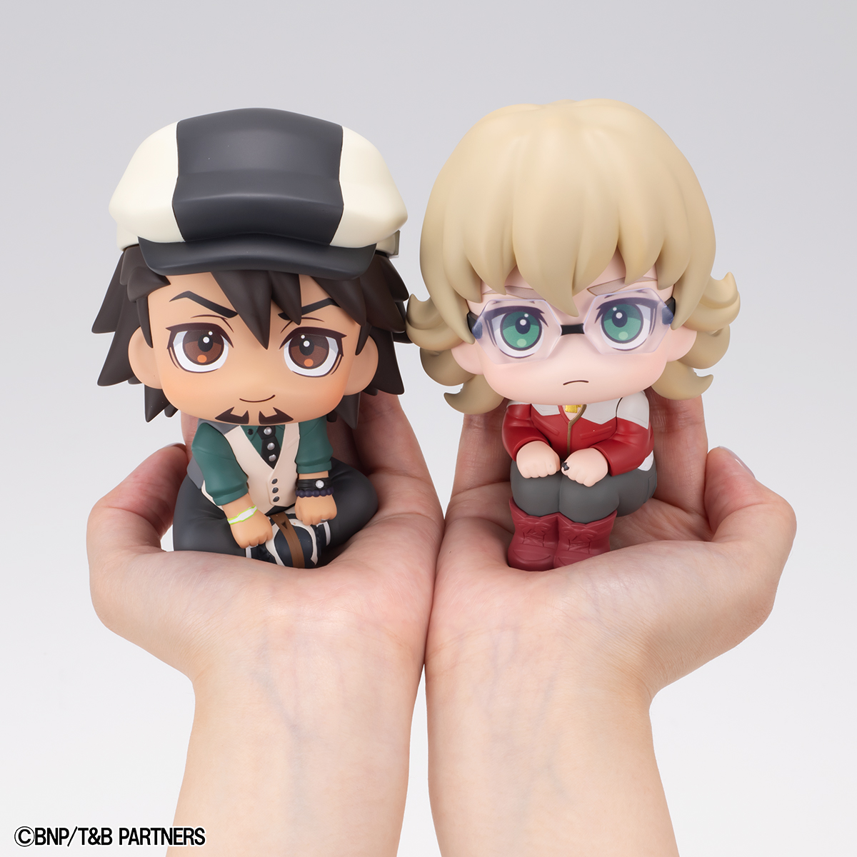 megahouse_tori's tweet photo. 【#メガホビEXPO2025 】

◇━━━━━━━━━━━━◇
見上げる見守るフィギュア るかっぷ
TIGER & BUNNY
鏑木・T・虎徹 / バーナビー・ブルックス Jr.
◇━━━━━━━━━━━━◇

＼UDX会場にて彩色原型初展示メガ✨／

続報は当アカでチェック🐣

📅本日秋葉原にてメガホビEXPO開催中
📣会場詳細はこちら
https://t.co/0mPXaoFTNL

#tigerbunny #タイバニ