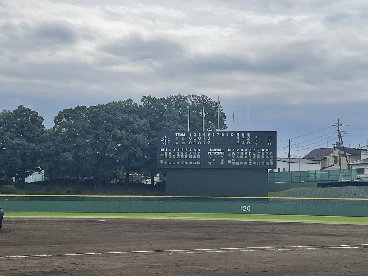 たばこ祭り小田急沿線野球大会
相手投手の好投もあり前半は1安打に抑えられ終盤粘りを見せましたが2アウト満塁で同点とならず。
ヘッジホックス様ありがとうございました。
来週大和市最終戦。
Aクラス生き残りをかけての一戦
