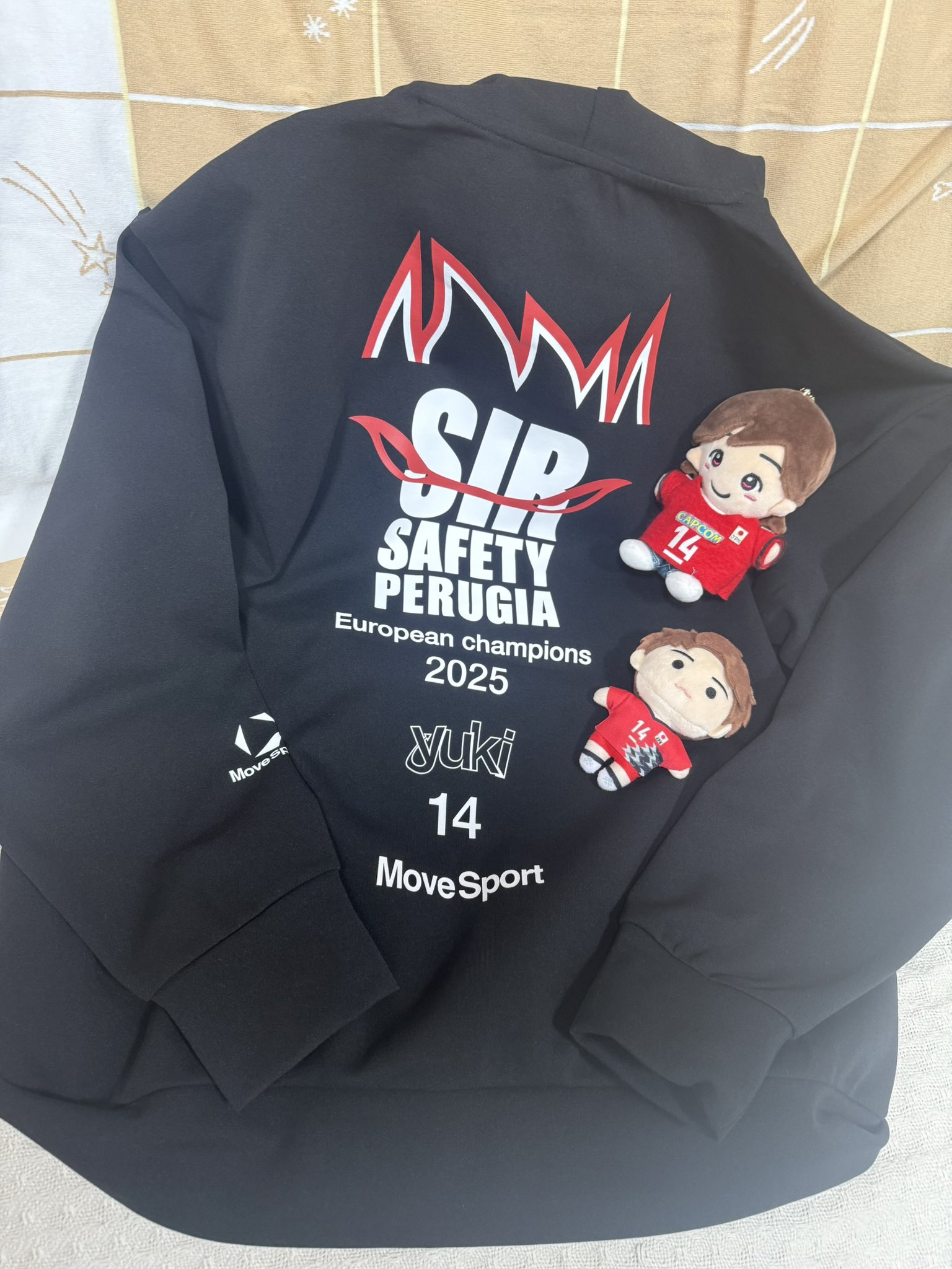 石川祐希 DESCENTE スウェット ペルージャMovesports