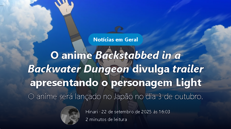 RadioJHero's tweet photo. Matéria NOVA no site !

https://t.co/3MFj4MCkXc https://t.co/SGWa2xB4dT