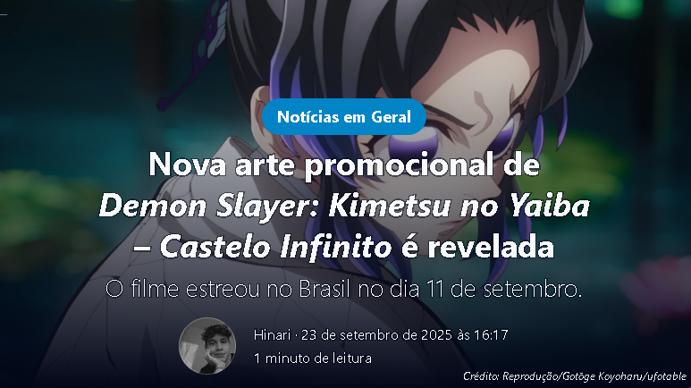 RadioJHero's tweet photo. Matéria NOVA no site !

https://t.co/PWLqgHcFF7 https://t.co/VKgWPivFfw