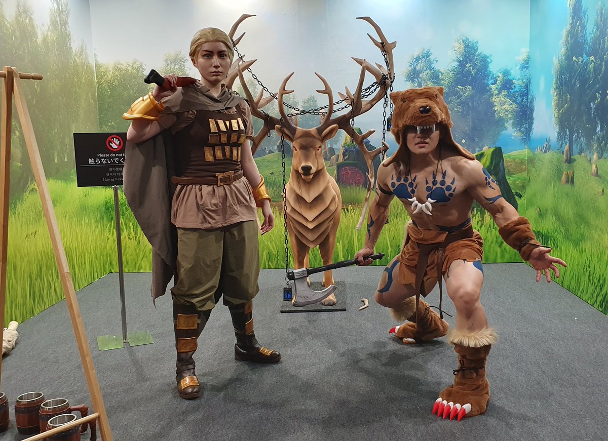 We're at Tokyo Game Show! Come visit the #Valheim booth, meet the devs and try the game on PS5! 
We hope to see you there! ⚔️

TGS参加してます！#Valheim ブース(ホール2 C01) でPS5版が遊べます！会場限定グッズや開発者とのファンミーティングもぜひ！

お待ちしております⚔️