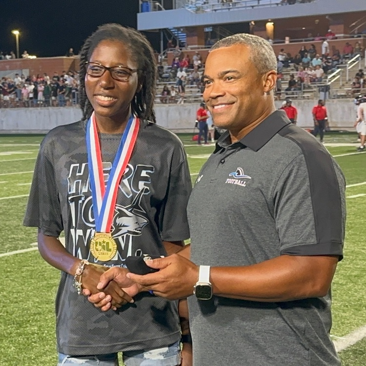 The Shadow Creek High School girls 2025 State Champion Track team received their championship rings tonight during halftime at the football game. Congratulations to these outstanding athletes on this incredible achievement!