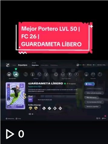 tiktok.com/@itssevillano1…
Ya está disponible la build que estoy utilizando este fifa con la que me va de lujo! RT se agradece para que crezca la cuenta