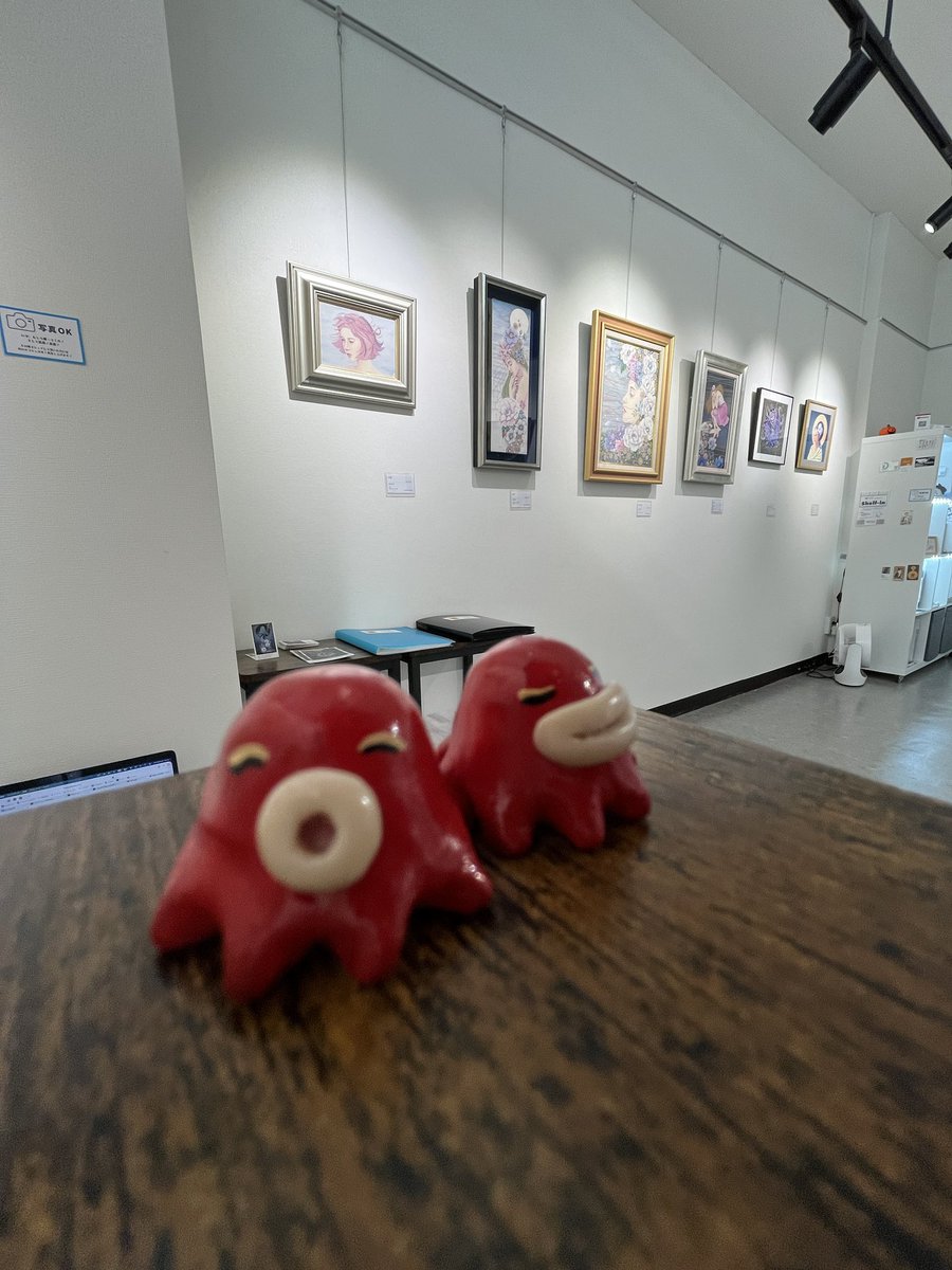 本日27日の在廊は12時半くらいからになるかと思います。遅くても13時には居ると思います。

私のたまてばこ展
政井亜子＆Tako★MASARU
2025 9.23(火) - 9.28(日)
 12:00 - 18:00(最終日17:00)
立川アートスペース
東京都立川市曙町2-33-1 武蔵野ビル1F