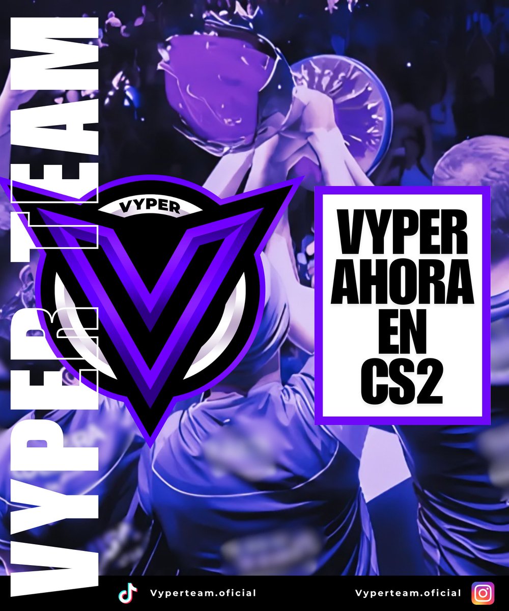 💣 VYPER TEAM se expande 💣
Estamos presentes en CS2 🔥

La manada sigue creciendo y vamos con todo para dejar nuestra marca en la escena competitiva 🐍
Esto es solo el comienzo… 🚀

#VyperTeam #CS2 #Esports