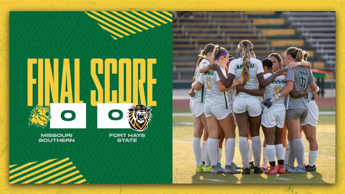 That's a draw to open MIAA play!!!