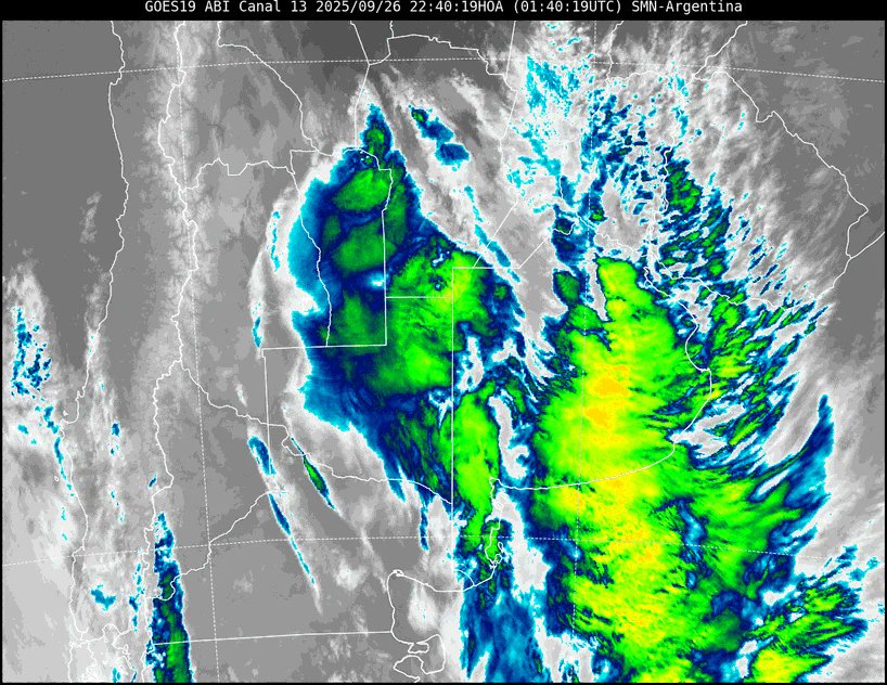 Vanessa Balčiūnas (@vane1208) on Twitter photo Primavera te haces notar.
Frente en avance con ráfagas y ⛈️. Madrugada de alerta y mejoría durante mañana. Atentos a avisos. <a href="/jormax76/">⭐⭐⭐Jorge fusco</a> Primavera te haces notar.
Frente en avance con ráfagas y ⛈️. Madrugada de alerta y mejoría durante mañana. Atentos a avisos. <a href="/jormax76/">⭐⭐⭐Jorge fusco</a>