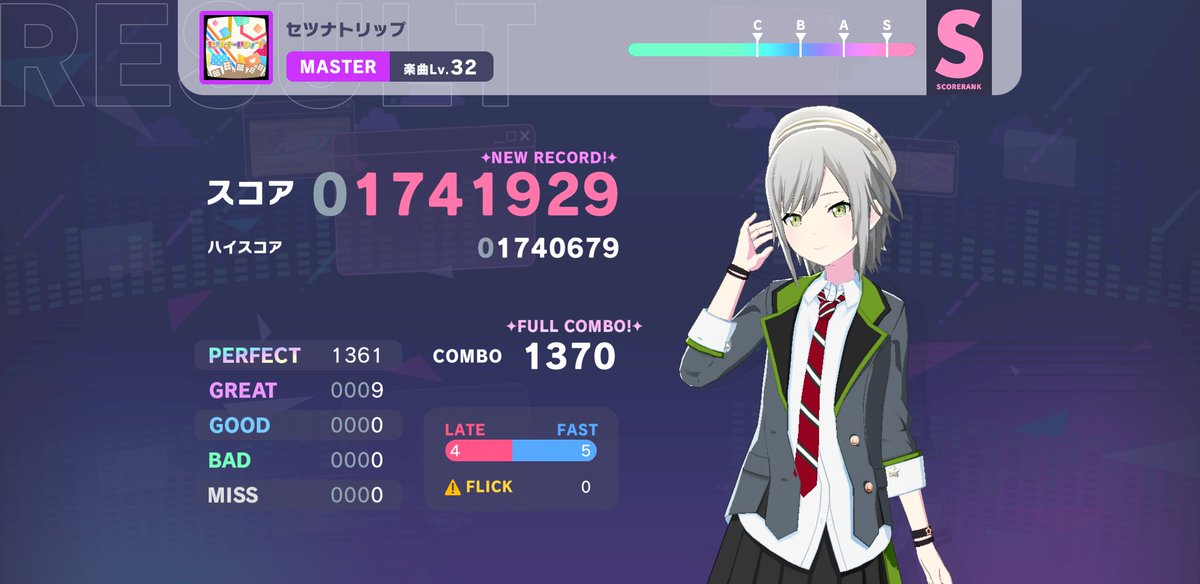 均等に精度あげてく32Lv