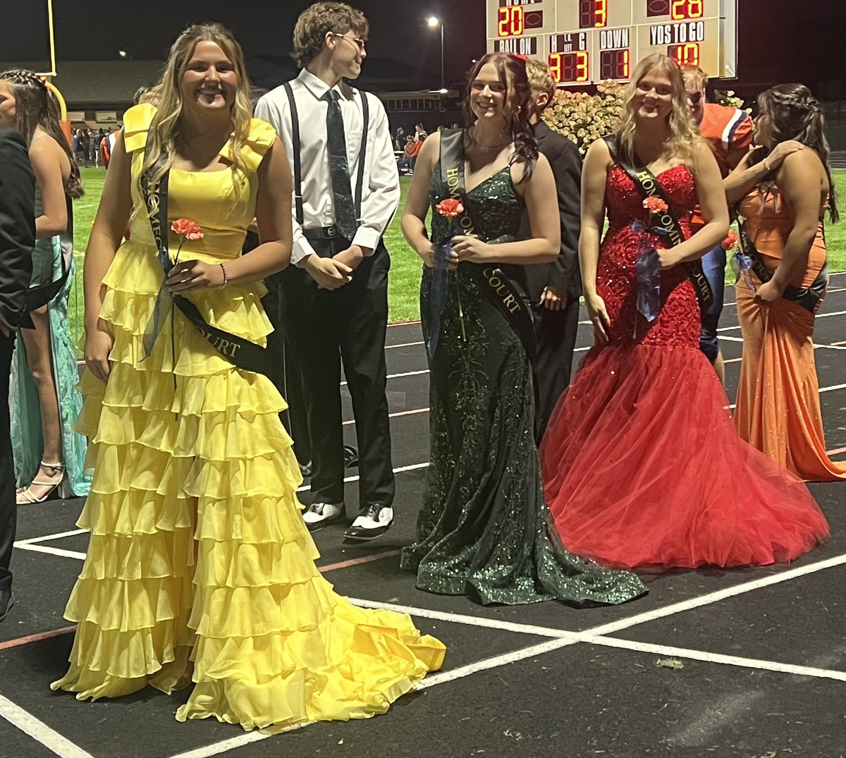 Congratulations to Macee Norman for being named Homecoming Queen!! 

We are beyond proud of this group of young ladies!