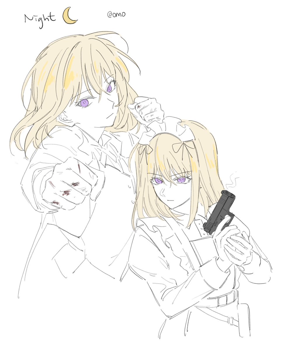 Omo_cccc's tweet image. 女僕和執事………ooc是屬於我的(@_@)
#AveMujica #三角初華