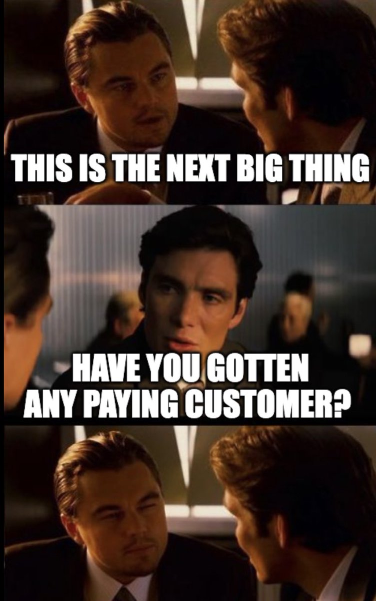 TechSakee's tweet image. Every founder these days: