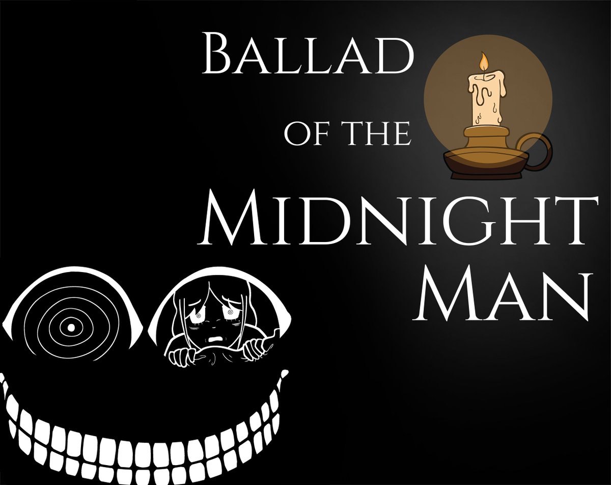 MarryMeJester's tweet photo. Ballad of the Midnight Man's Steam page is finally up!

Do you like horror? Do you like visual novels? If you do, then I suggest following the development of my survival horror-comedy visual novel!

Wishlist on Steam now:
https://t.co/DjDOWaDMoI

#indiegames #IndieGameDev https://t.co/FwkTkOHWG6