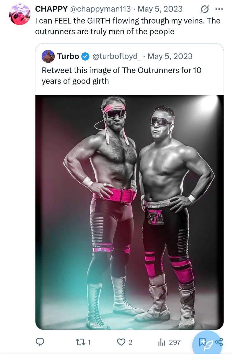 chappyman113's tweet image. I can also say I liked the Outrunners before it was cool