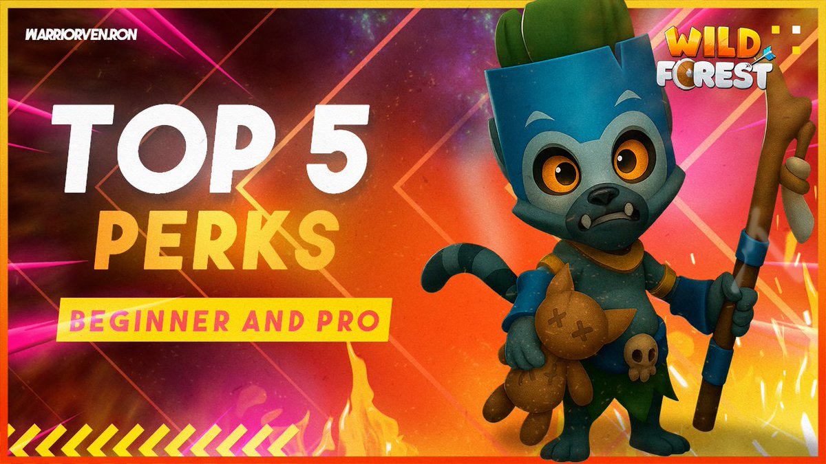WarriorvenC's tweet image. THREAD🔥: TOP 5 BEST PERKS IN #WildForest
 
(Dominate the game with these OP abilities!)

In @playwildforest, perks can completely change your game. Here’s the TOP 5 based on utility, scaling, and versatility. Let’s go! #KINDCreator
👇