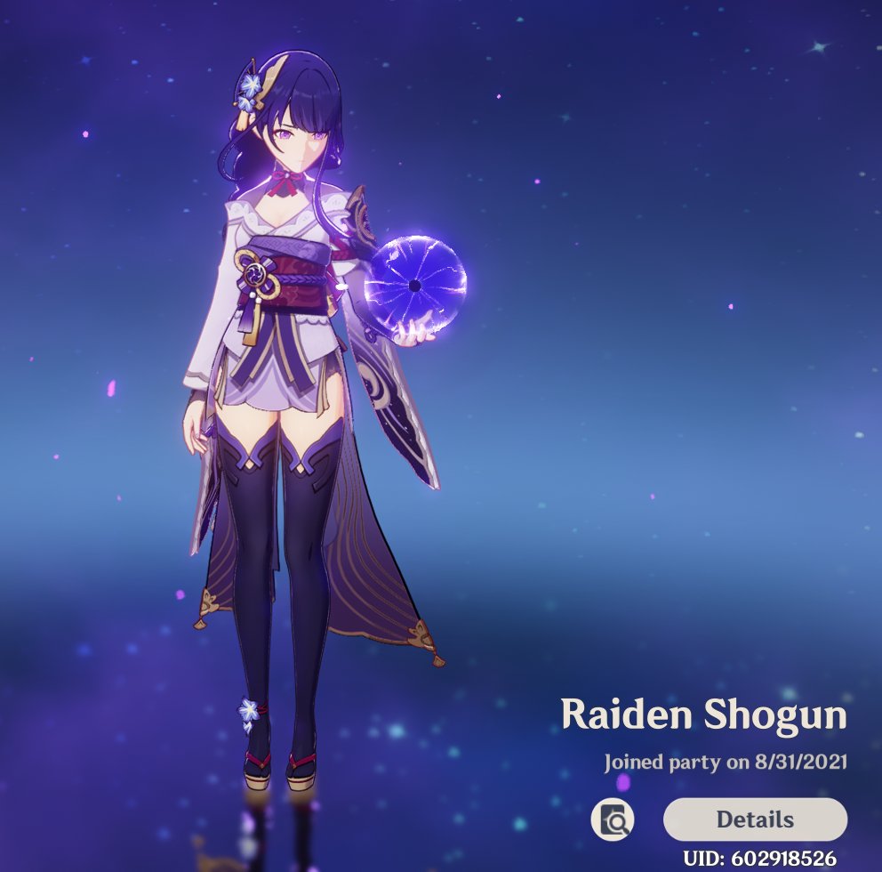 metaboii's tweet photo. 4+ years of Raiden Shogun! 🥳⚡️ https://t.co/hrycMK6koy