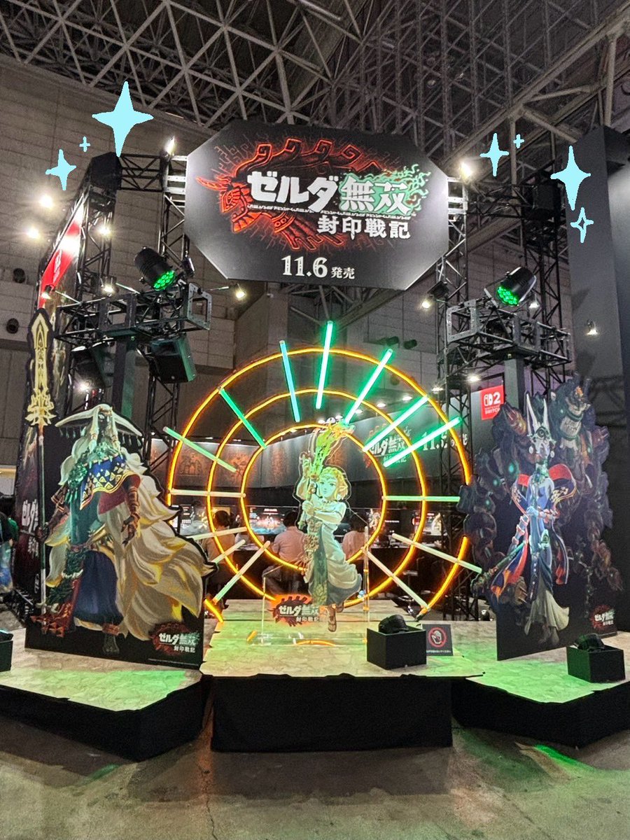 『#東京ゲームショウ2025』
#EXA宣伝2課 番組Pと視察してきました‼️

なんと偶然にも、名前はまだない。さんと#BitSummit13th ぶりに出会いました🥰💗

念願の初TGSは、わくわくきらきらで時間がいくらあっても足りないくらい楽しすぎた✨✨

土日参戦する方も満喫してきてくださいね！💥👊

#TGS2025
