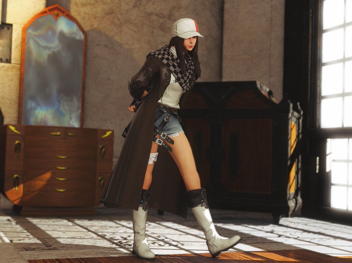 JustGallisFine's tweet photo. Haha so I decided to make a gatherer glamour and opted to see how Gallagher would look with it, and- https://t.co/zzmJbqzWF4