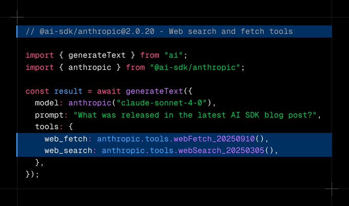 codebyexcell's tweet image. New web search capability in the anthropic API

What are you building with this ?