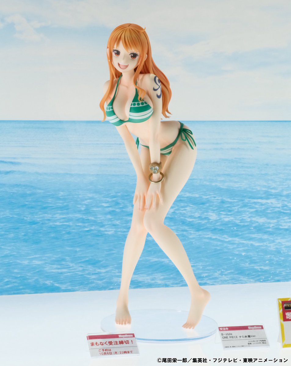 Official in person photo of MegaHouse x FREEing B-STYLE Nami