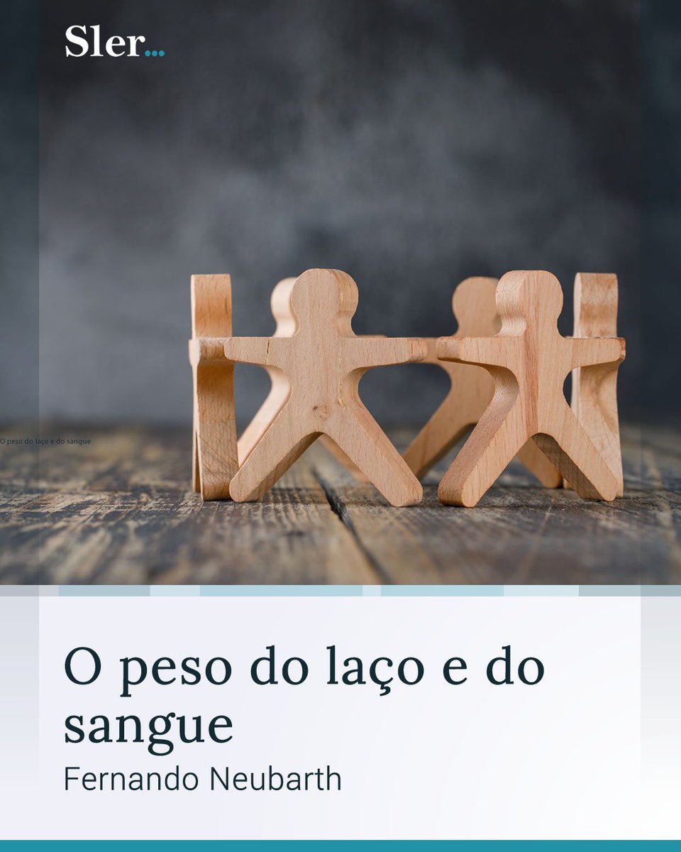 Para os nazistas, o Sippenhaft não era apenas uma punição para a família, mas uma ferramenta de terror e controle.
O PESO DO LAÇO E DO SANGUE
A crônica da sexta-feira na <a href="/Sler_Oficial/">Sler Oficial</a>

sler.com.br/o-peso-do-laco…