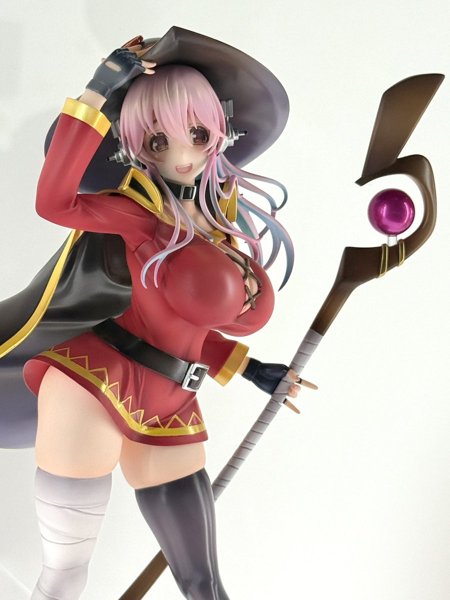 AmiAmi_Report's tweet image. KDcolle Super Sonico Megumin collaboration ver. from KONOSUBA -God's blessing on this wonderful world! by KADOKAWA!! 

#Nitroplus #KonoSuba #SuperSonico #megahobbyEXPO2025 #AmiAmiLive