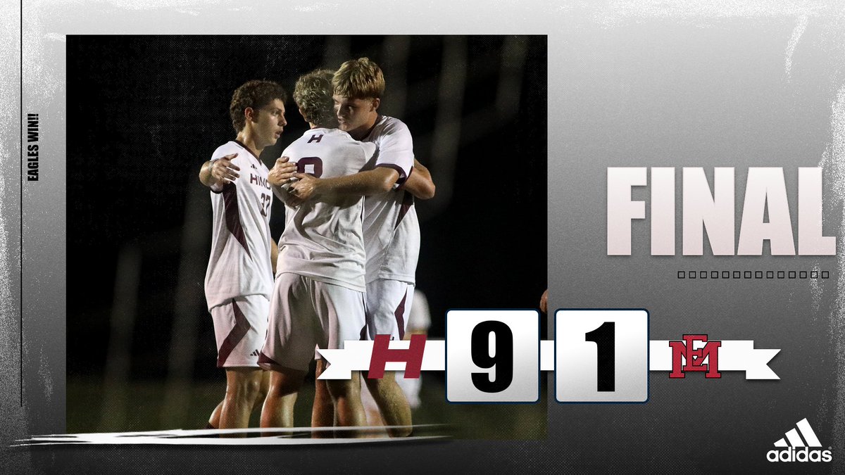 WIN✅

Men's Soccer earns the mercy rule victory over East Mississippi CC at Tom Shepherd Field this evening! Hinds will return to action on Friday, October 3 for a conference match against SMCC! Kickoff is set for 7 PM!

#GoHINDS