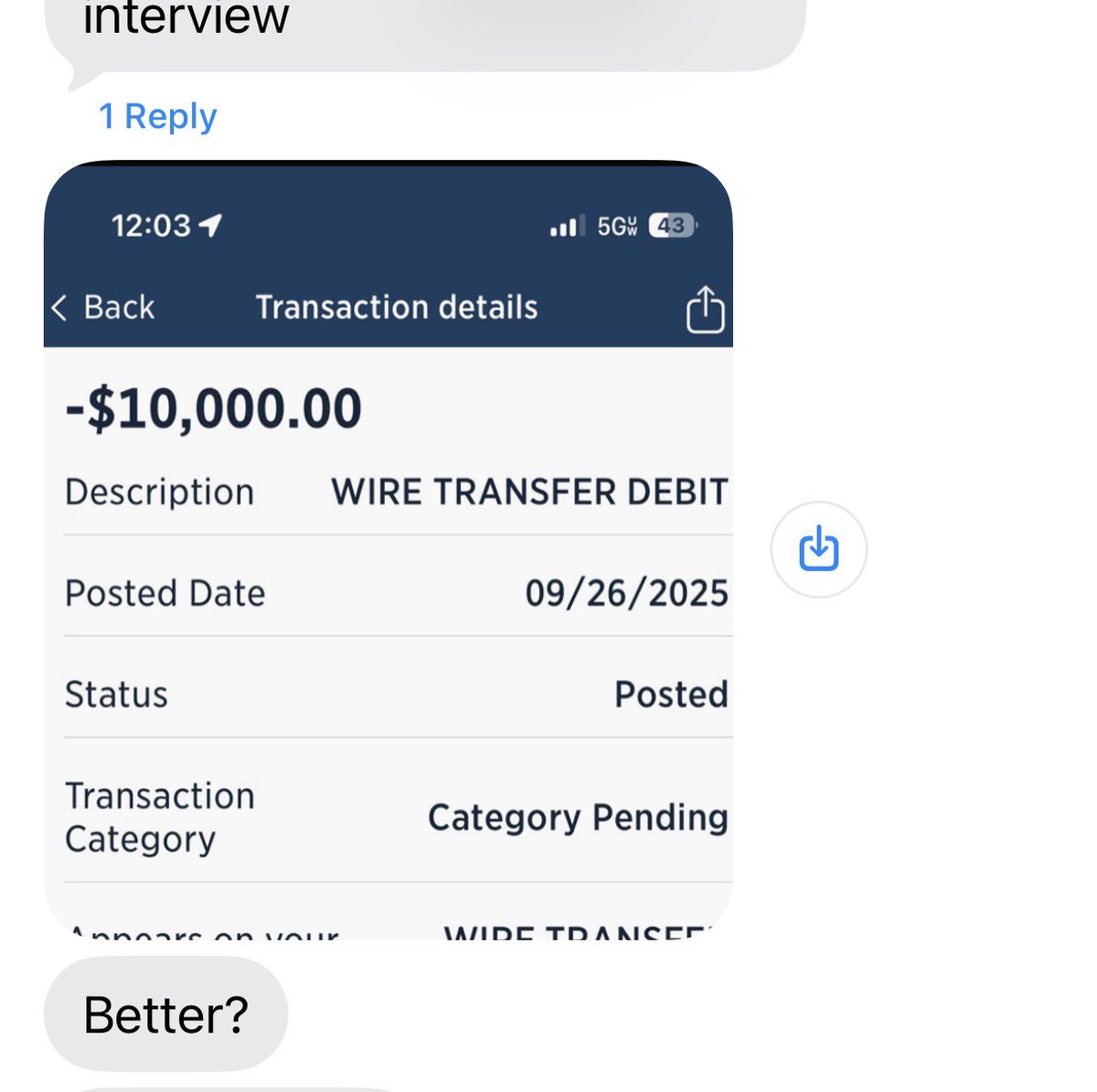 if you hate-jerked to how much I made today you’re going to hate me even more cause my sub also wired me $10k today 😋