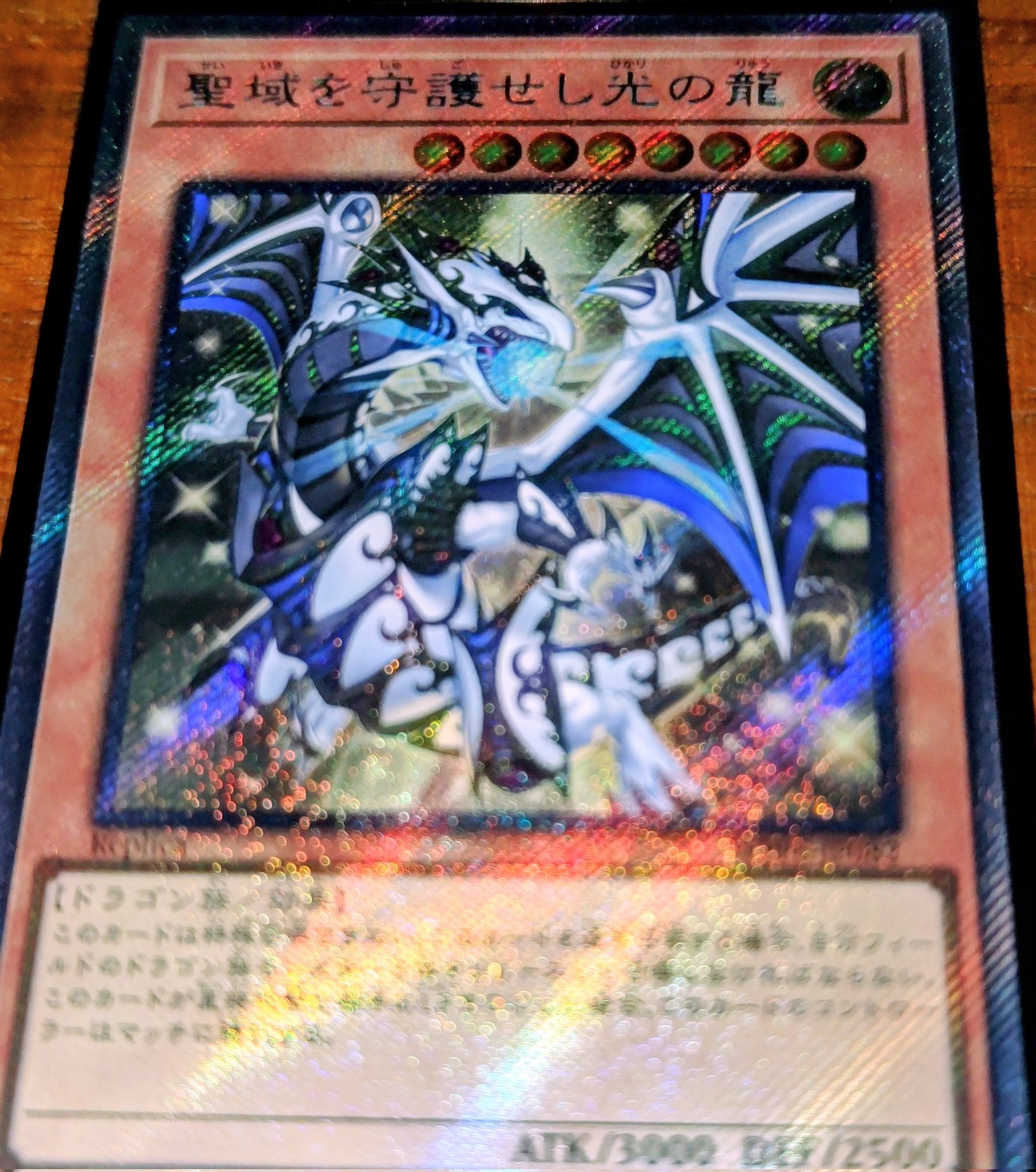 聖域を守護せし光の龍　エクシク　遊戯王 ワールドプレミアム　2025 聖域を守護せし光の龍 エクシク 遊戯王 ワールドプレミアム 2025 未