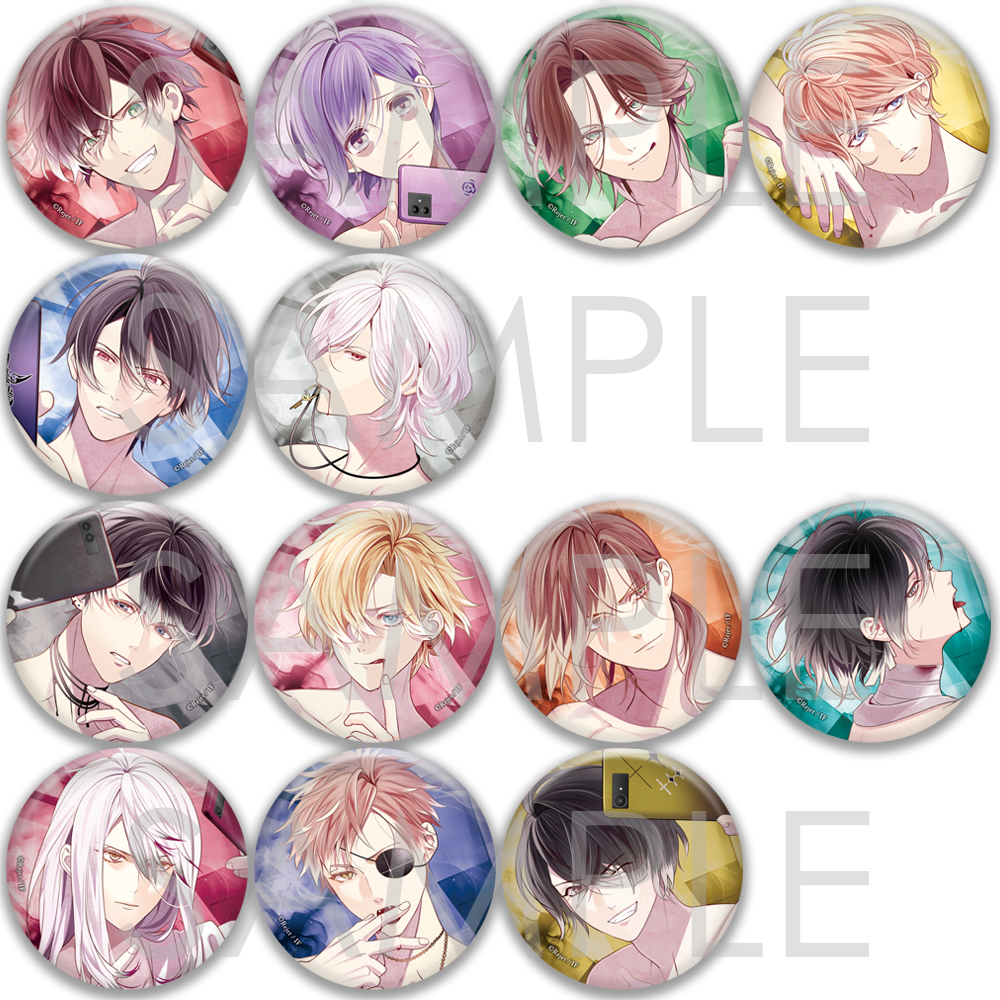 ▷▶︎▷DIABOLIK LOVERS ディアラバ 無神ルキ5周年限定缶バッジ ▷▶︎▷DIABOLIK LOVERS ディアラバ 無神ルキ5周年限定缶バッジ
