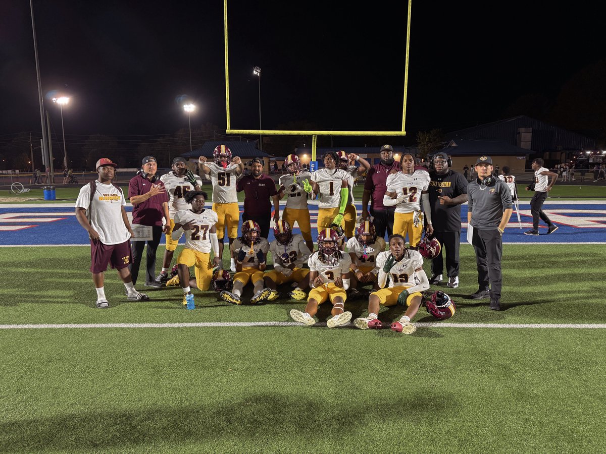 First 6A win in Tyner program history.

1st shutout of the season. 

Homecoming win vs Cleveland High.

Proud of the kids and staff. 6-0…