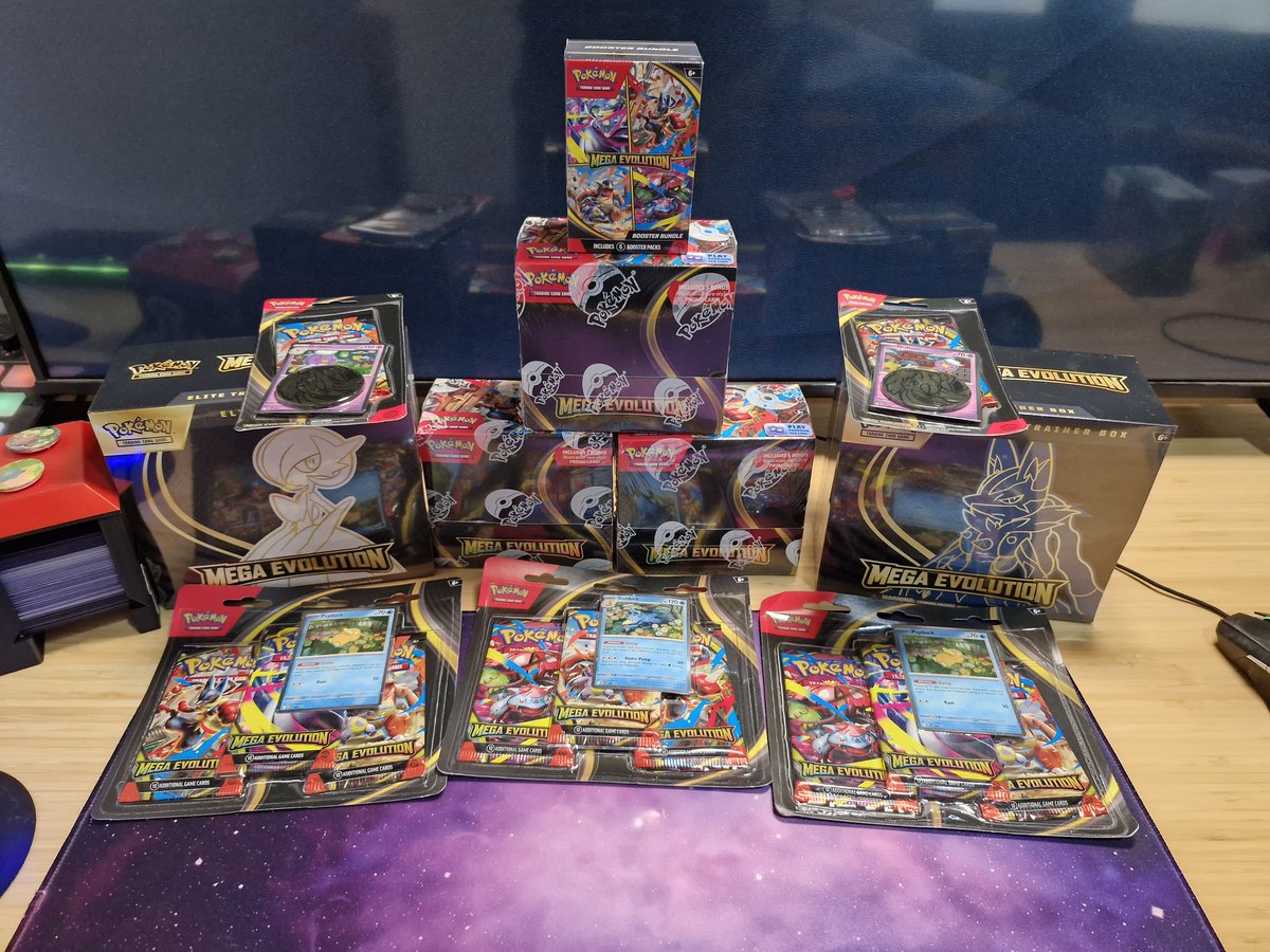 We are Live with Mega Evolutions opening
Twitch.tv/decoyaus