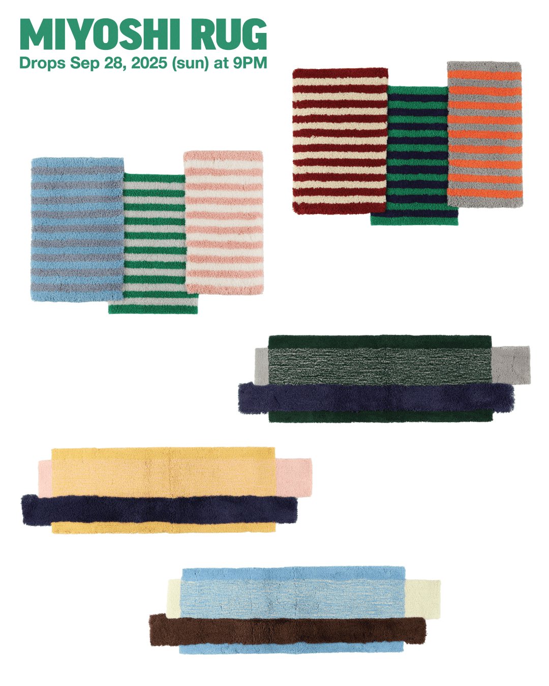 MIYOSHI RUG / EVANS on X: 