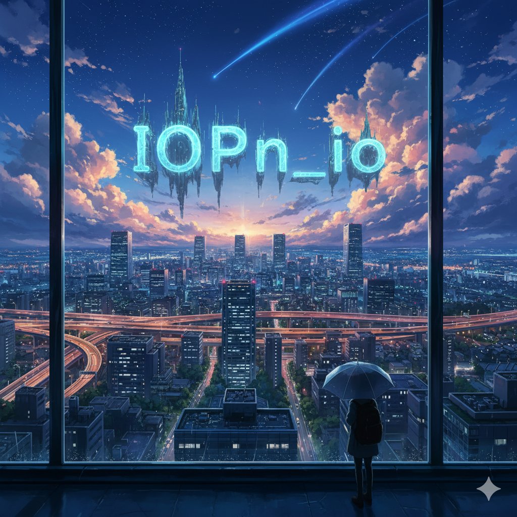chaotin777's tweet image. Starlit skies, city lights, @IOPn_io shines in every detail. Like a Makoto Shinkai film, we weave dreams with technology, illuminating every ordinary yet extraordinary moment. #IOPn_io #ShinkaiStyle #AnimeTech