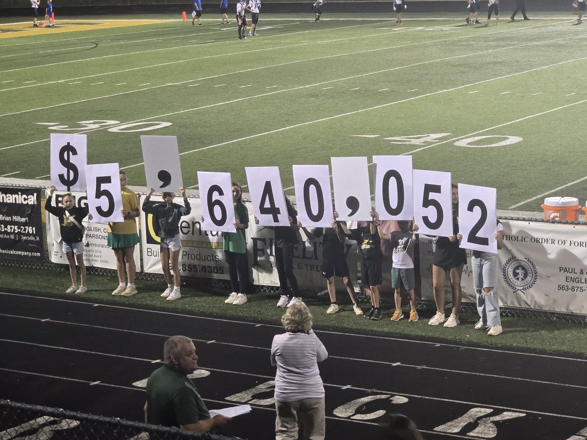 JasonEWhite's tweet photo. .@BeckmanCatholic unveiled early  progress on the ONE FAITH, ONE FAMILY, ONE FUTURE campaign. Nearly $5.7 million raised and just launched publicly!
https://t.co/nk5mT22q4c #BeABlazer https://t.co/TcmJsDd7pZ