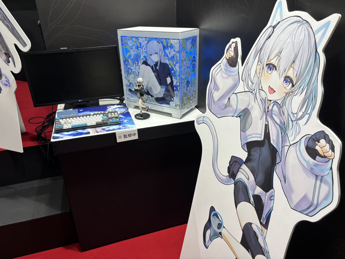 igu68_L2R's tweet photo. #猫麦とろろ #REALFORCE #TGS2025 
キーボード非常によき☺️ https://t.co/LJtKlJo2SJ